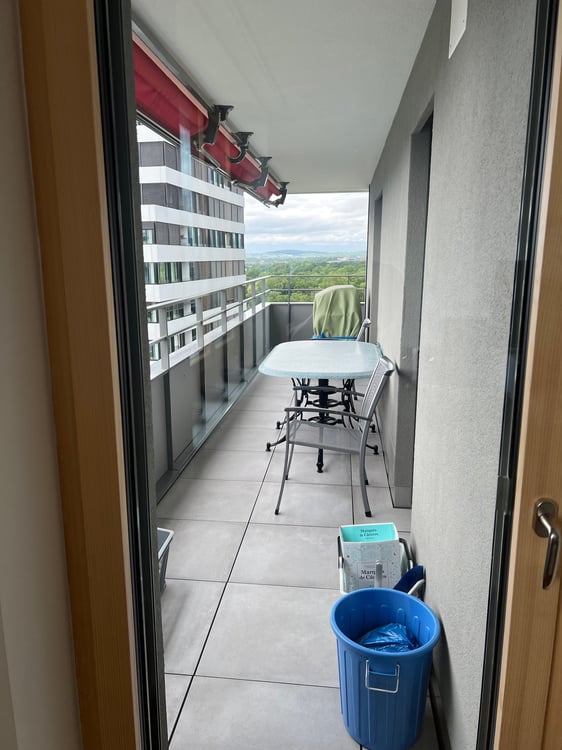 Moderne 3.5-Zimmer-Terrassenwohnung im 15. Stock mit atemberaubendem Ausblick in Basel 4