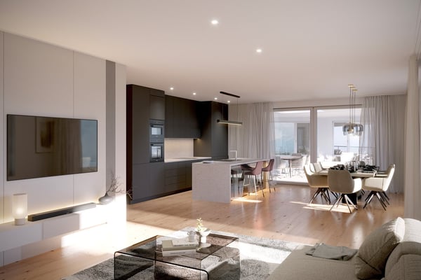 5.5-Zimmer Penthousewohnung mit Panorama auf den Pilatus 1