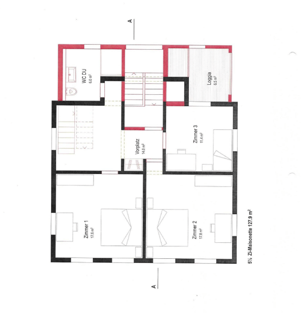 Charmante 5.5-Zimmer-Maisonette-Wohnung in Flawil – ab September 2026 verfügbar 14