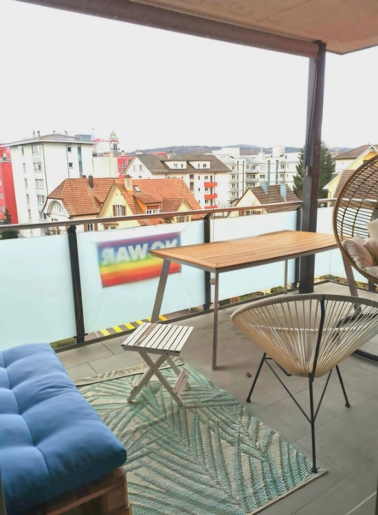 Helle 3.5-Zimmer-Wohnung mit Balkon und Stadtblick in Dietikon 4
