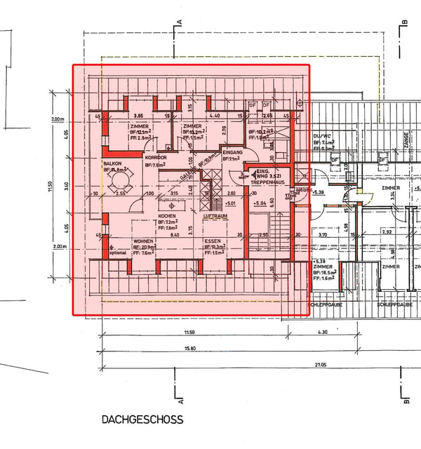 Helle 3.5-Zimmer-Dachwohnung mit Balkon in Altikon 2