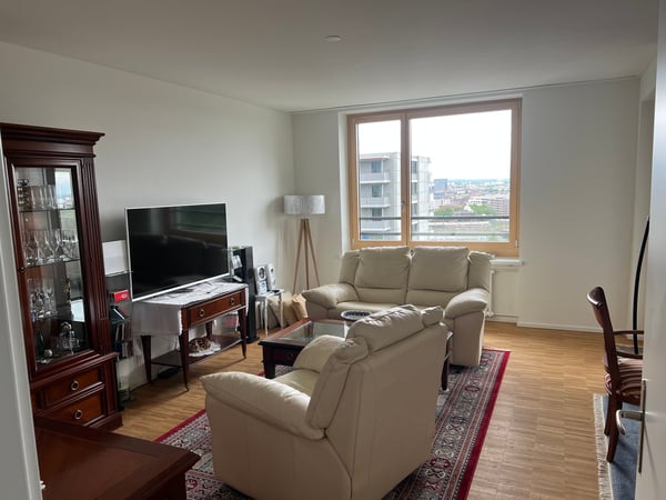 Helle 3.5-Zimmer-Wohnung mit Panoramablick im 15. Stock in Basel 4