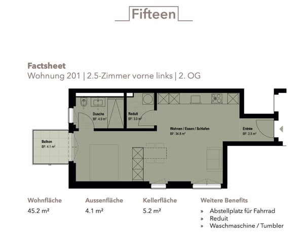 2 ½ Zimmer-Wohnung in Zürich mieten 4
