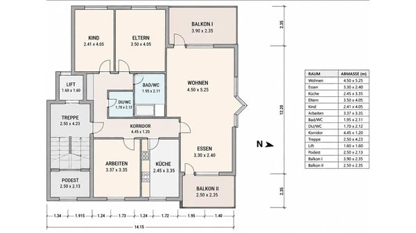 Helle 4.5-Zimmer-Wohnung in Bahnhofs- und Seenähe in Steckborn 6