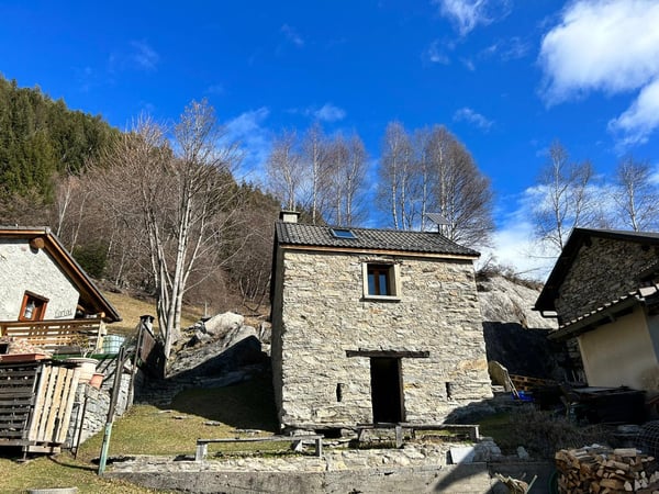 2 Rustici in pietra a Gorduno – Charme ticinese autentico in vendita 2