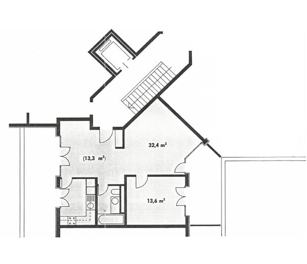 Moderne 2.5 Zimmer Wohnung mit zwei Balkonen an zentraler und ruhiger Lage in Zürich-Wiedikon 7