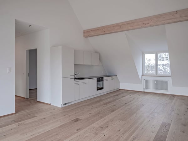Totalsanierte Wohnung mit 30m2 Dachterrasse beim Wettsteinplatz 4