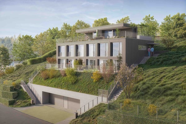 Neubau Doppeleinfamilienhaus in Langnau am Albis 3
