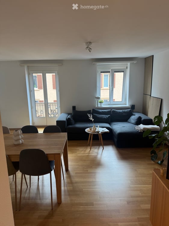 Gemütliches 1-Zimmer-Apartment mit Balkon und schöner Aussicht an der Kanonengasse, Zürich 2