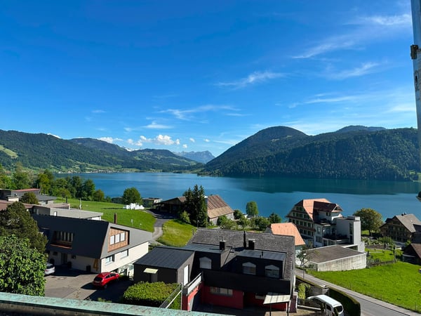 Luxuriöse 3.5 Zimmer-Attika-Neubauwohnung mit Panorama See- und Alpensicht 2