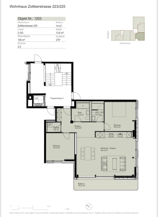 Stunning 3.5-Room Apartment with Lake View in Zürich 8008 13