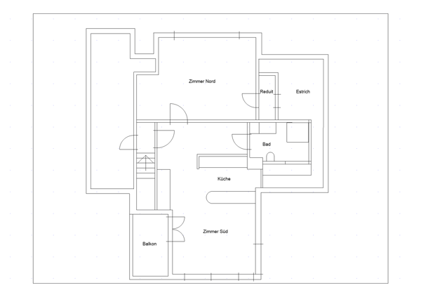 Charmante 2.5-Zimmer-Dachwohnung mit Seeblick in Berlingen 3