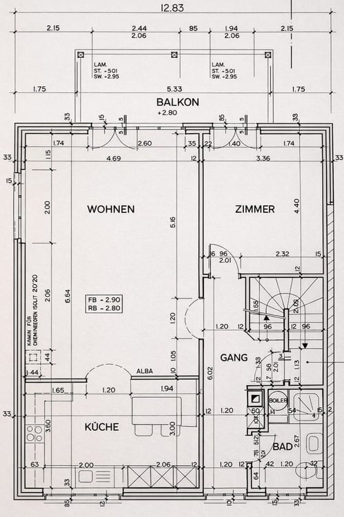 Grosszügige 5-Zimmer-Maisonette-Wohnung mit Balkon in Boningen 18