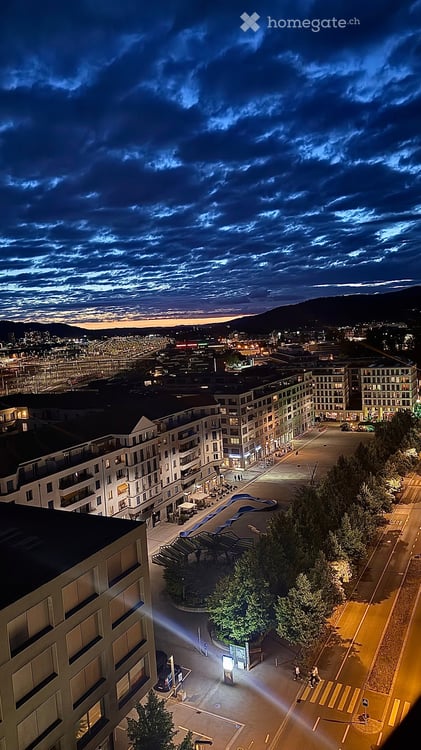 Exklusive wohnung I’m LIMMAT TOWER 12. Stock mit traumhafte aussicht 20