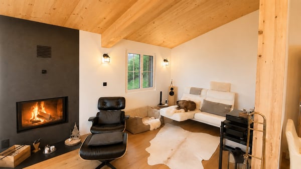 Stilvoll kernsaniertes 3.5-Zimmer-Chalet mit traumhafter Berg- und Seesicht am Mostelberg in Sattel 4