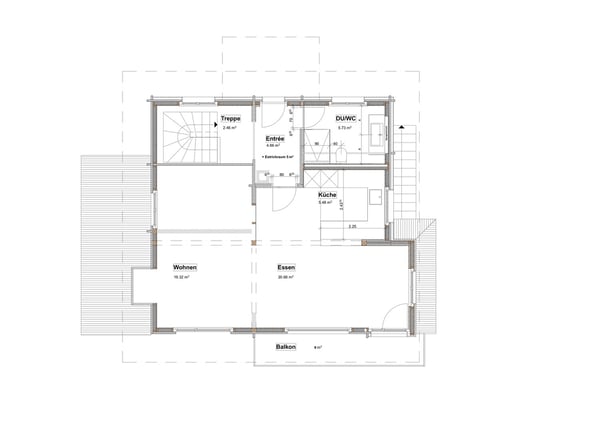Stilvoll kernsaniertes 3.5-Zimmer-Chalet mit traumhafter Berg- und Seesicht am Mostelberg in Sattel 16