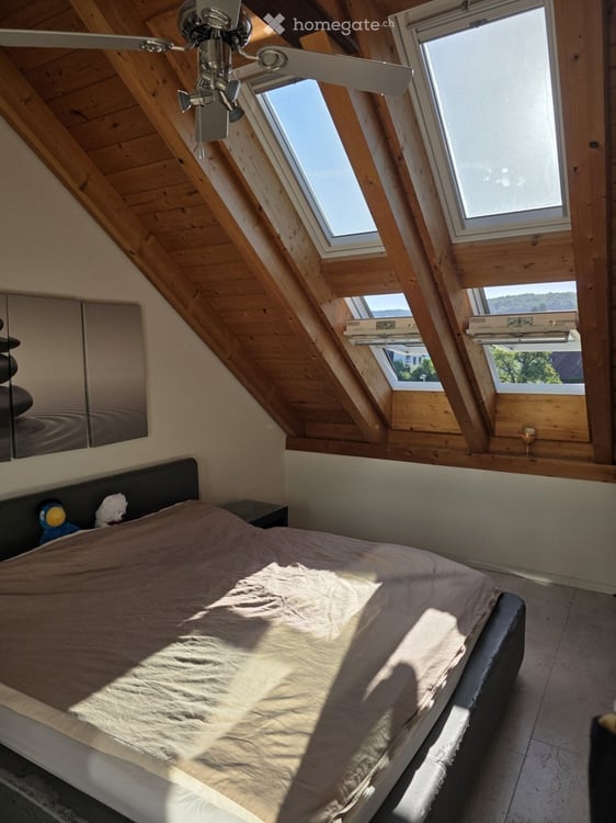2.5-Zimmer-Dachwohnung mit herrlicher Aussicht in Bachenbülach 2