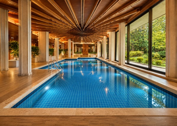 Magnifique 5.5 pièces traversant avec vue verdure et piscine – Florissant Apartment in Genève 12