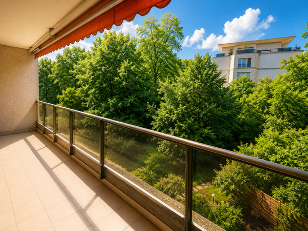 Magnifique 5.5 pièces traversant avec vue verdure et piscine – Florissant Apartment in Genève 2