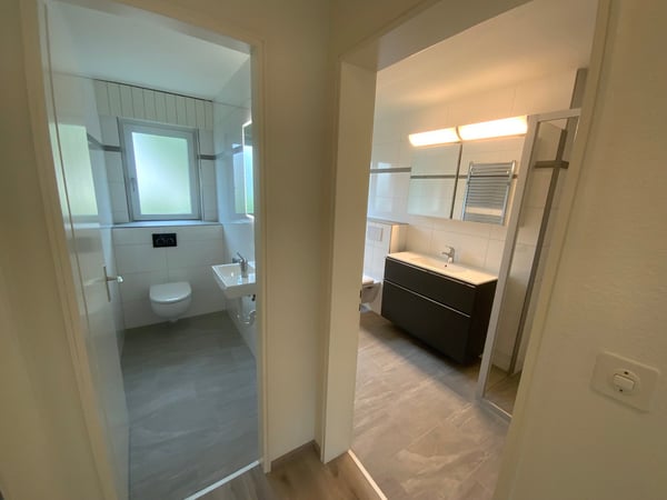Erstbezug nach Totalrenovation helle 5.5 Zimmer Wohnung Top Lage. Per sofort oder nach Vereinbarung. 3
