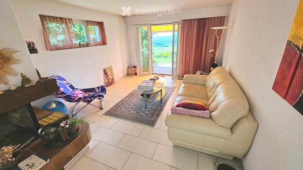 Herrliche Panorama-Aussicht am Waldrand, ruhige 4-Zimmer-EG-Wohnung mit Garten in Oberlunkhofen 10