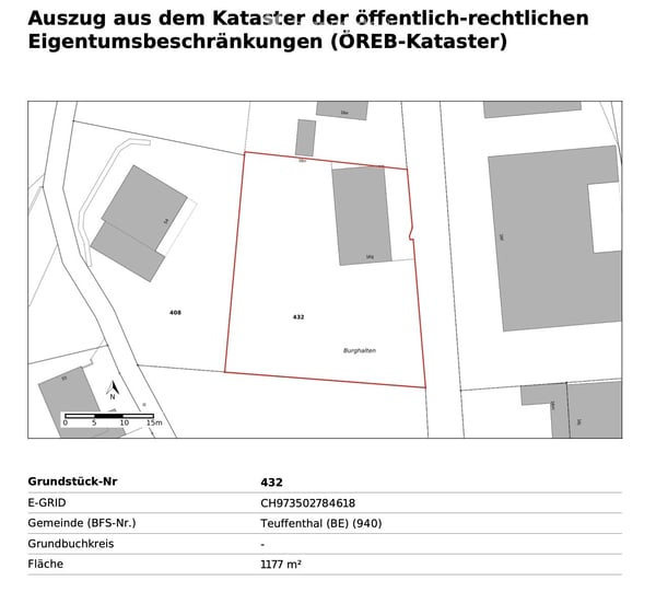 Attraktives Bauland (Wohn- und Gewerbezone) – Teuffenthal, Burghalten 16G 6