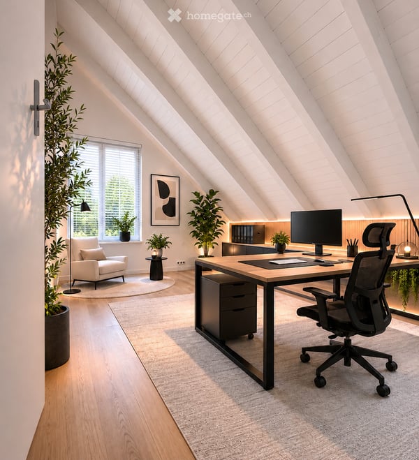 Grosse 4.5-Zimmer-Maisonette-Wohnung mit Blick ins Grüne 8