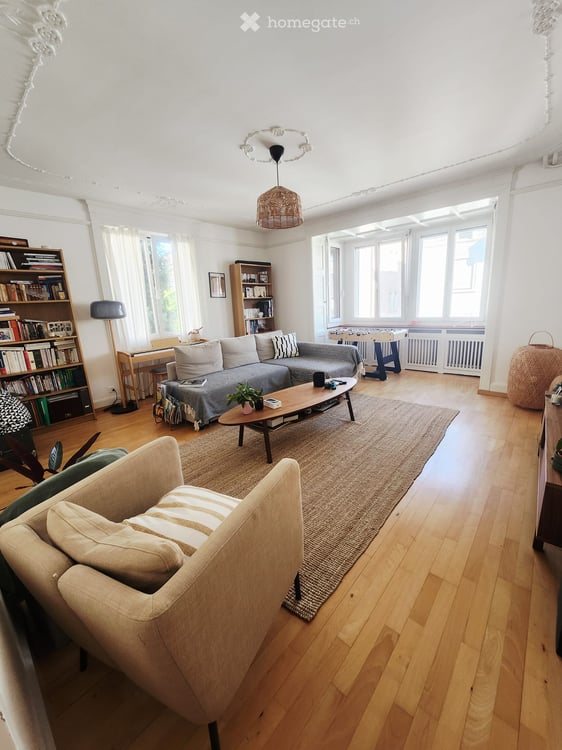 Zu vermieten – Stilvolle 4.5-Zimmer-Wohnung mit Altbaucharme in Zürich 8032 – verfügbar ab 1. August 2