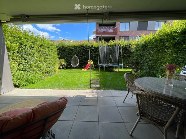 Moderne 3-Zimmer-Gartenwohnung mit Terrasse und Tiefgaragenplatz 5