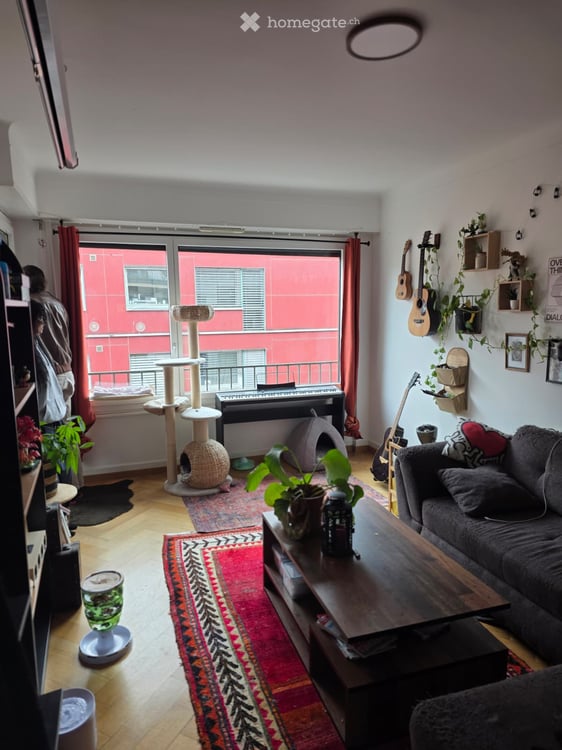Charmant appartement de 2,5 pièces avec balcon – Rue Saint-Roch, Lausanne 5