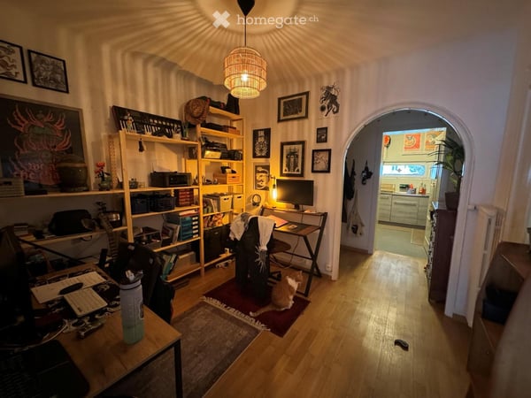 Charmant appartement de 2,5 pièces avec balcon – Rue Saint-Roch, Lausanne 3