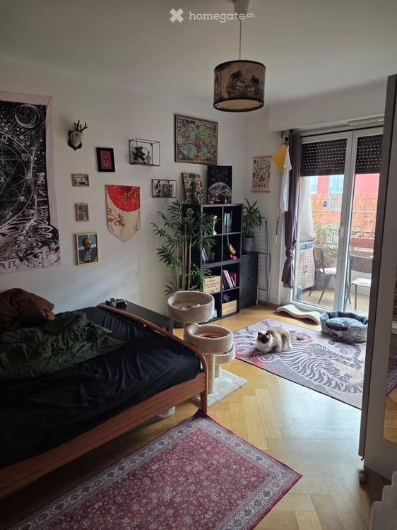 Charmant appartement de 2,5 pièces avec balcon – Rue Saint-Roch, Lausanne 4