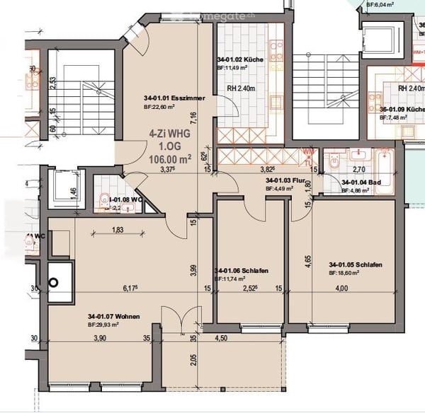 Helle 4-Zimmer-Wohnung mit Balkon in Meilen – ab sofort verfügbar 12