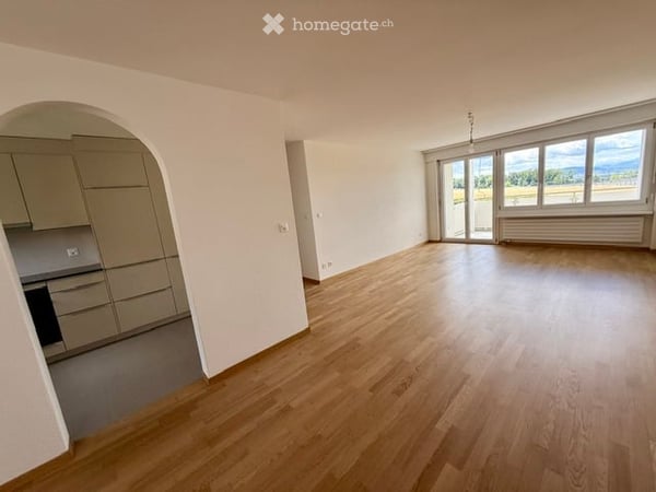 Neu renovierte Wohnung in Winkel mit Aussicht in's Grüne 3