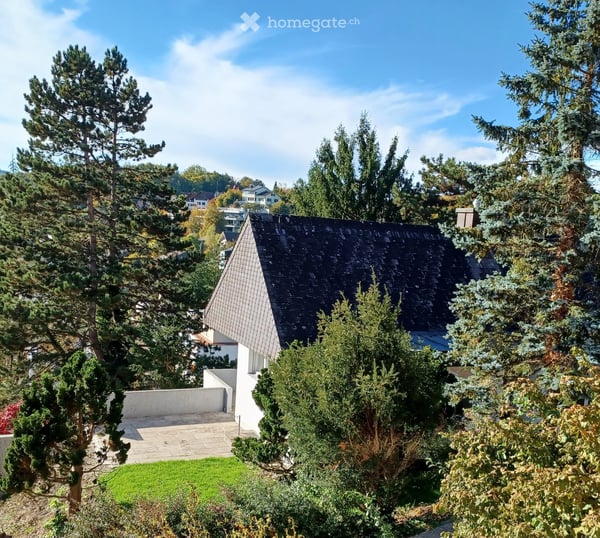 Traumhafte 3.5 Zimmer-Wohnung in freistehendem Zweifamilienhaus mit Aussicht und Garten in 8903 (ZH) 12