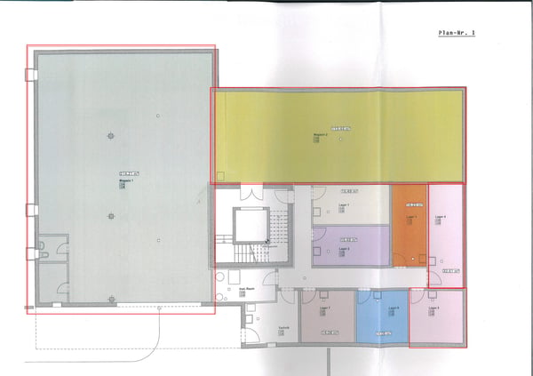 Moderne Bürofläche 496 m² zu kaufen inkl Lager 356m2 8