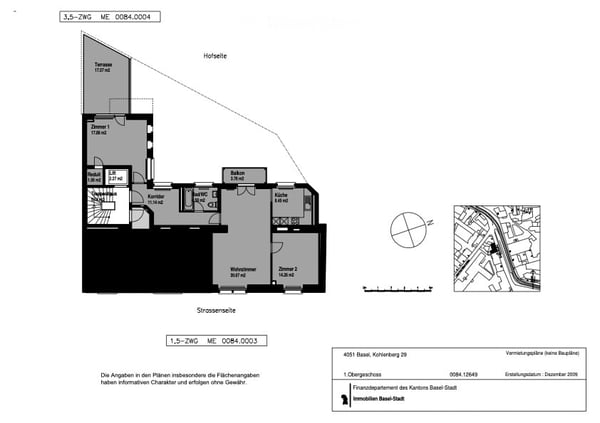 Stunning & Spacious 3.5-Room Apartment (90m²) in Basel Altstadt – Available August 1st! 4