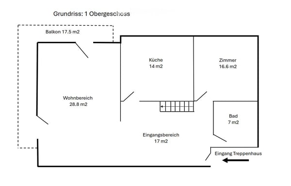 Zu verkaufen eine 6½ Zimmer Duplex Haushälfte mit schöner Bergsicht 13