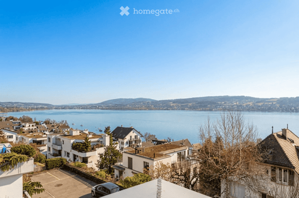 Exklusive 3.5-Zimmer-Terrassenwohnung mit Seeblick in Kilchberg 1