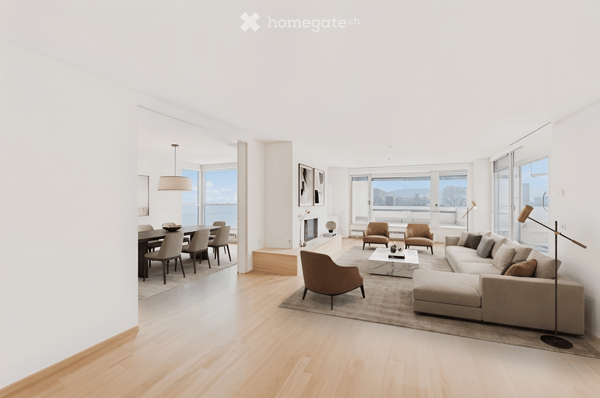 Exklusive 3.5-Zimmer-Terrassenwohnung mit Seeblick in Kilchberg 5