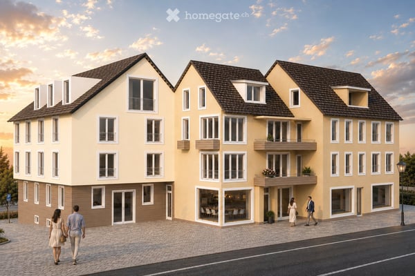 ERSTBEZUG Wohnen im Mitteldorf - Moderne 2.5-Zimmer-Neubauwohnung im Herzen von Villmergen 2