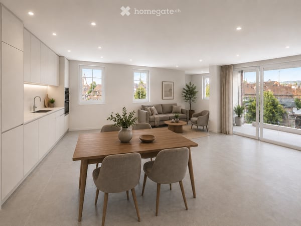 ERSTBEZUG Wohnen im Mitteldorf - Moderne 2.5-Zimmer-Neubauwohnung im Herzen von Villmergen 4