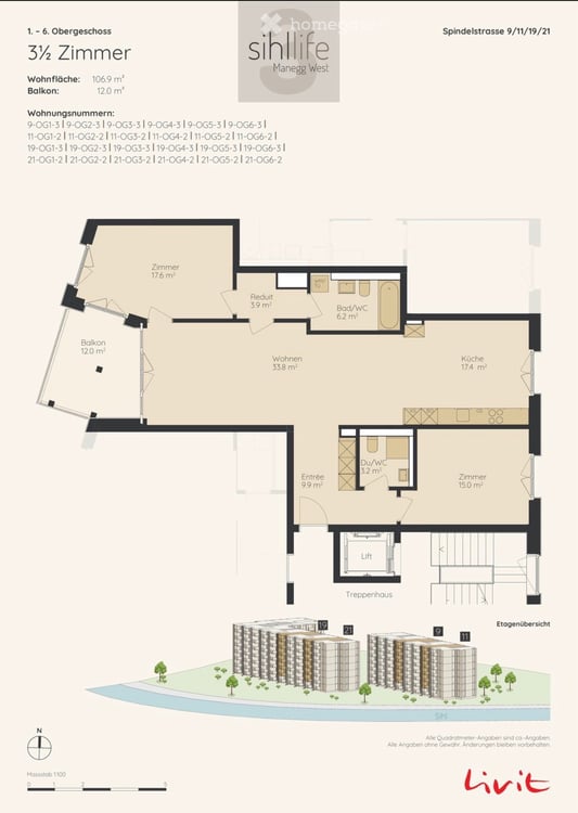 Modern 3.5-Room Apartment in Zürich 3