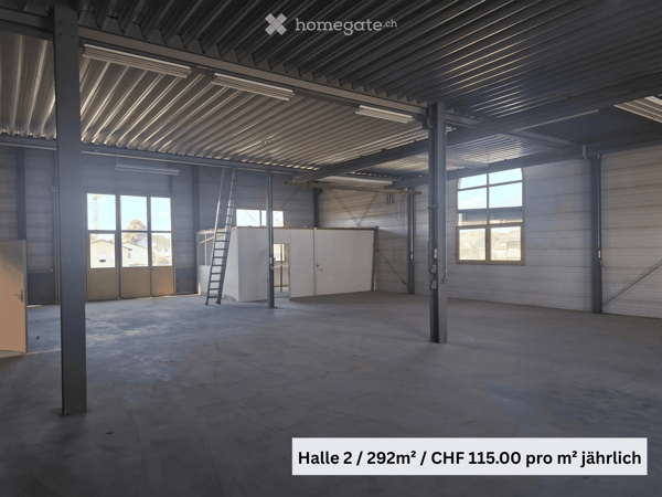 Industriefläche 714m² zur Miete an der Frauenfelderstrasse in Münchwilen TG 7