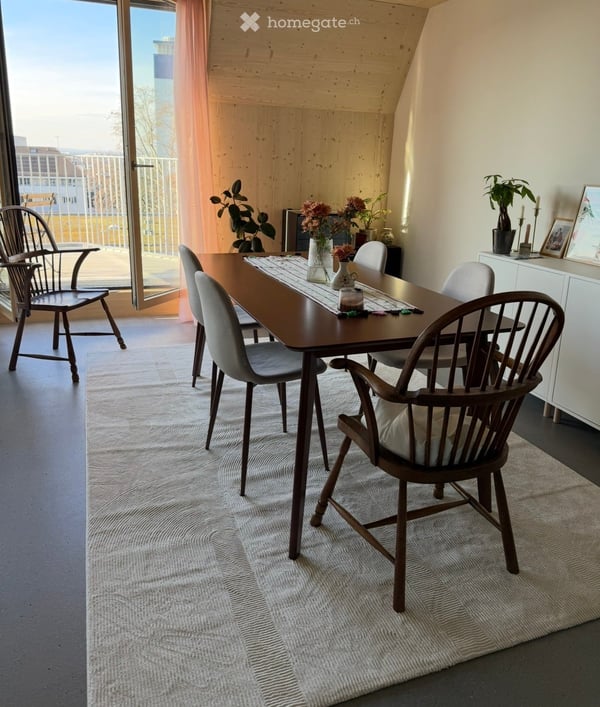 Lichtdurchflutete 3.5-Zimmer-Neubauwohnung mit grossem Balkon 4