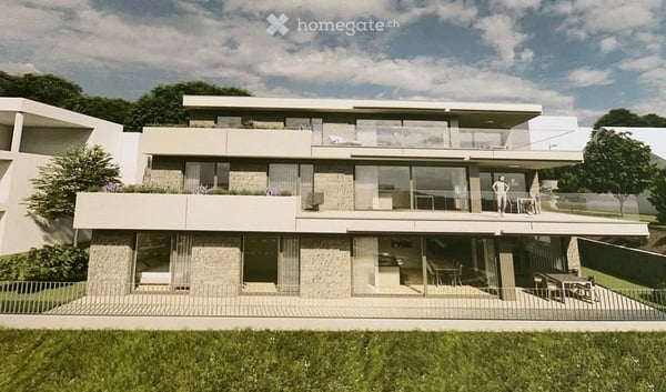 An traumhafter Lage mit Ausblick - 4.5-Zimmer-Terrassenwohnung in Schenkon 1