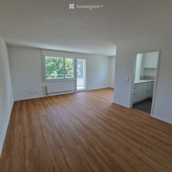 Charmante 4.5-Zimmer-Dachgeschosswohnung mit Balkon und Blick ins Grüne in Rotkreuz. 1