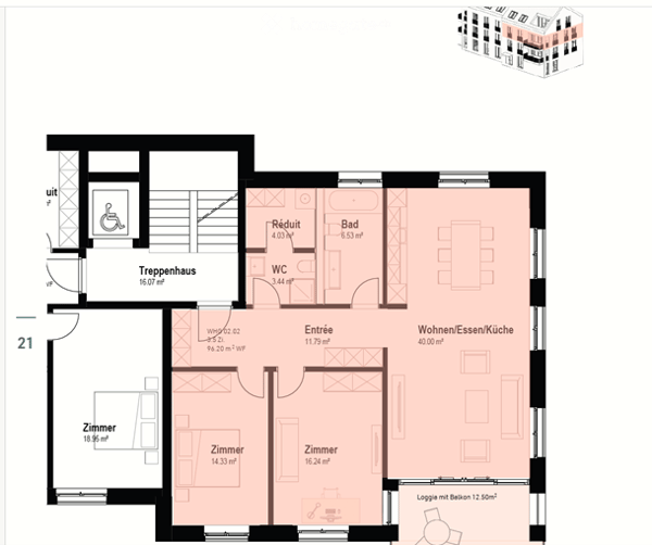 3.5 Zimmer Wohnung in Niederurnen 5