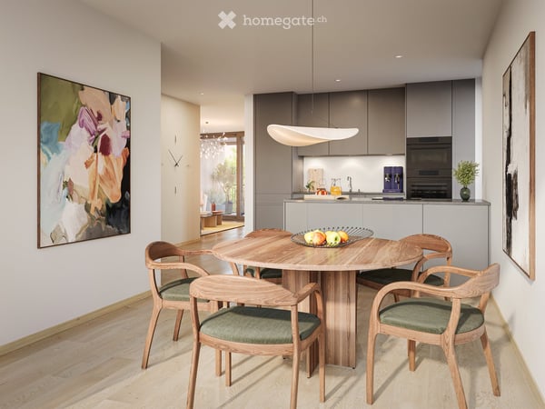 Moderne 3.5-Zimmer-Neubauwohnung mit Balkon in ruhiger Lage – Steffisburg 1
