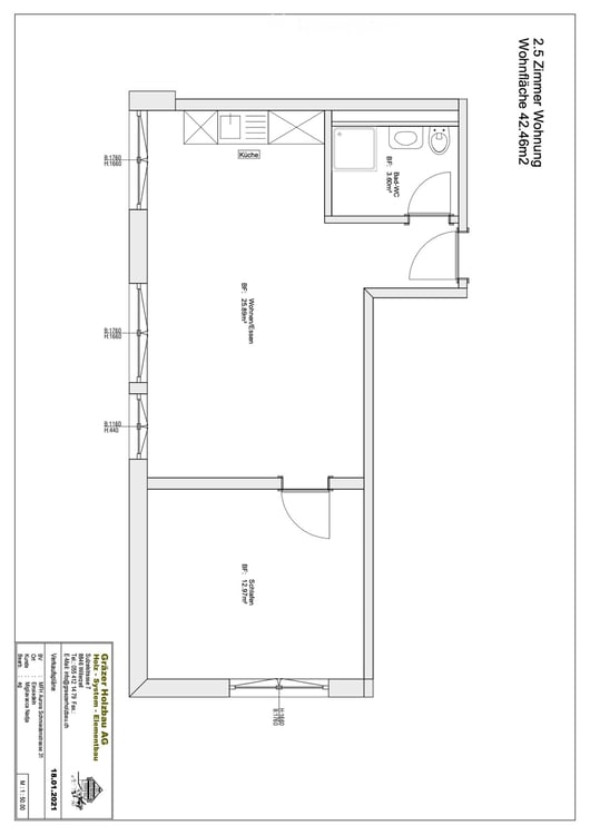 Schöne Wohnung im Herzen von Einsiedeln 3